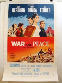 戦争と平和　US版オリジナルポスター