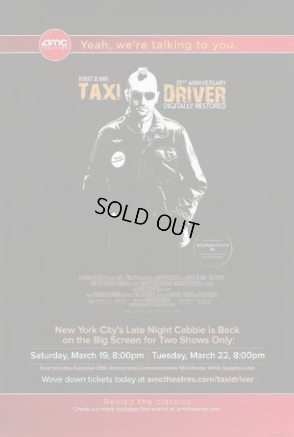 画像1: タクシードライバー　35th　US版オリジナルポスター