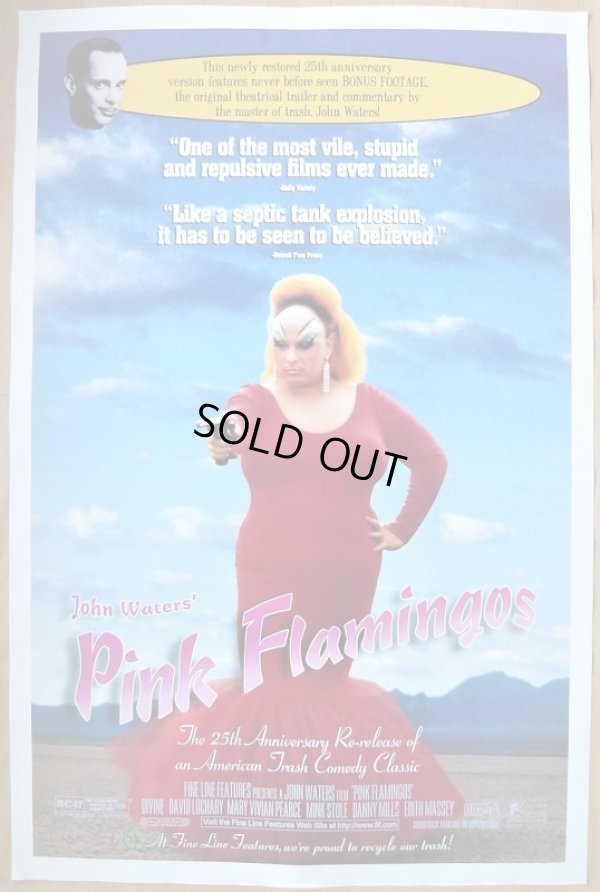 画像1: ピンク・フラミンゴ　25周年記念　US版オリジナルポスター