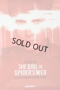 蜘蛛の巣を払う女　US版オリジナルポスター