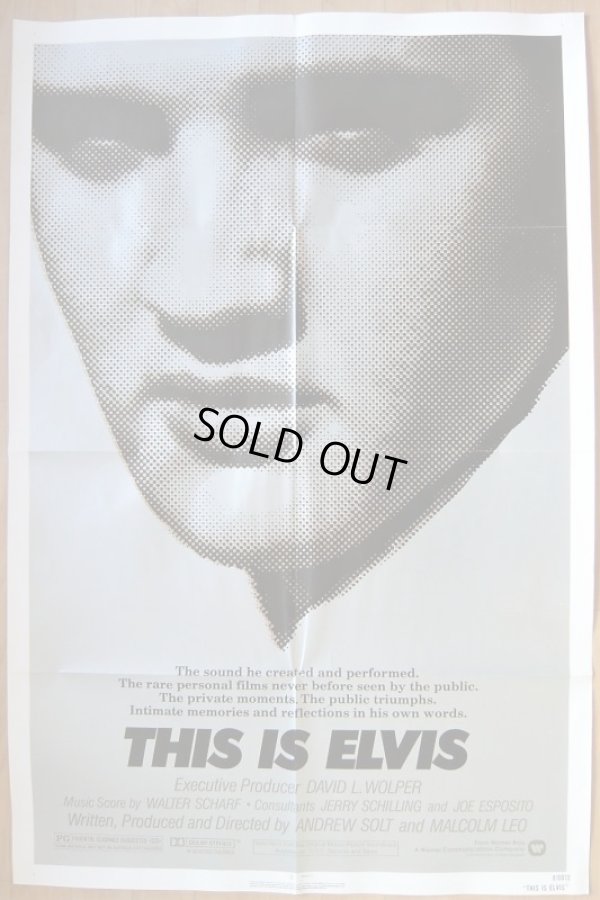 画像1: THIS IS ELVIS　US版オリジナルポスター