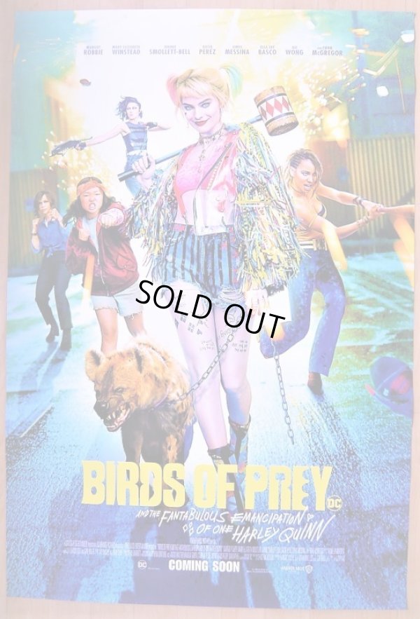 画像1: ハーレイ・クインの華麗なる覚醒 Birds of Prey　US版オリジナルポスター