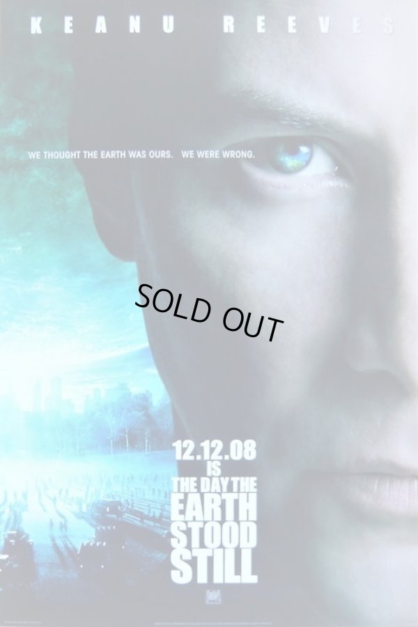 画像1: 地球が静止する日　US版オリジナルポスター