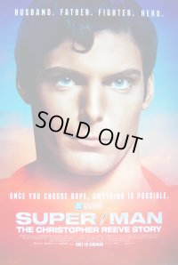 SUPER/MAN THE CHRISTOPHER REEVE STORY　US版オリジナルポスター