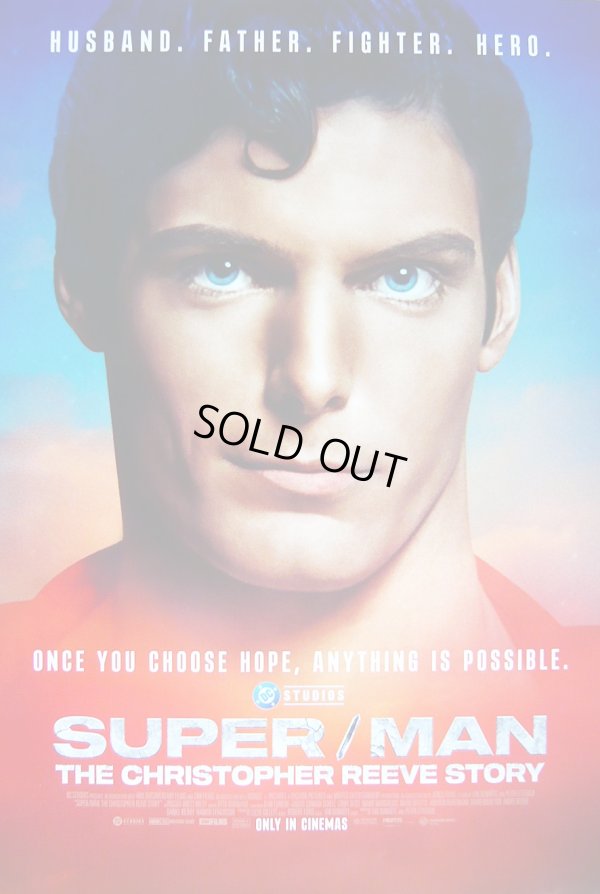 画像1: SUPER/MAN THE CHRISTOPHER REEVE STORY　US版オリジナルポスター