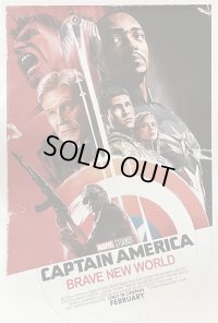  キャプテン・アメリカ:ブレイブ・ニュー・ワールド　US版オリジナルポスター