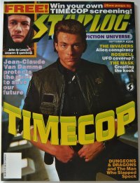 STARLOG SEP ＃206 タイム・コップ　ロズウェル　スタートレックネクストジェネレーション　半魚人の逆襲