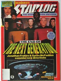 STARLOG JUL ＃204 スタートレックネクストジェネレーション　ロボコップ(TV)　スターウォーズ