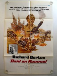 ロンメル軍団を叩け　ＵＳ版オリジナルポスター