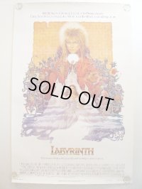 ラビリンス/魔王の迷宮／LABYRINTH  US版オリジナルポスター