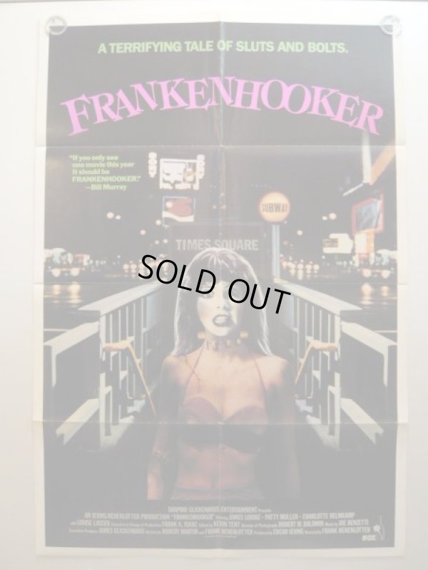 画像1: フランケンフッカー　ＵＳ版オリジナルポスター