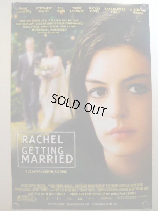 画像1: レイチェルの結婚　ＵＳ版オリジナルポスター