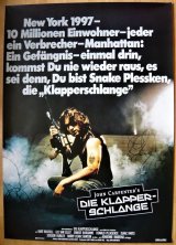 画像: ニューヨーク1997　ドイツ版オリジナルポスター