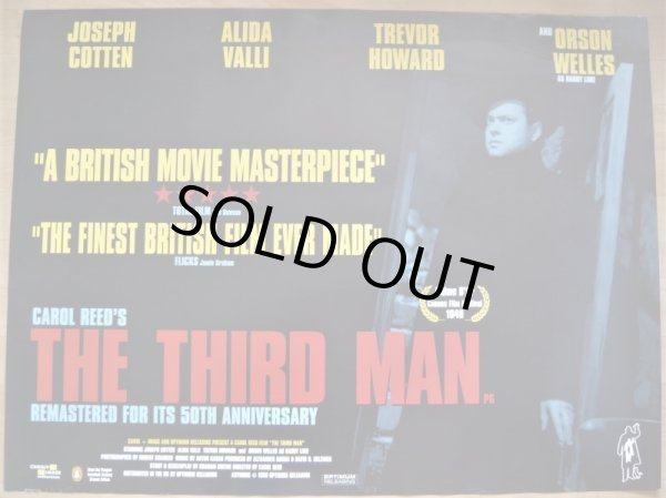 画像1: 第三の男　50th　イギリス版オリジナルポスター 