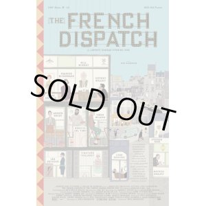 画像: THE FRENCH DISPATCH　US版オリジナルポスター