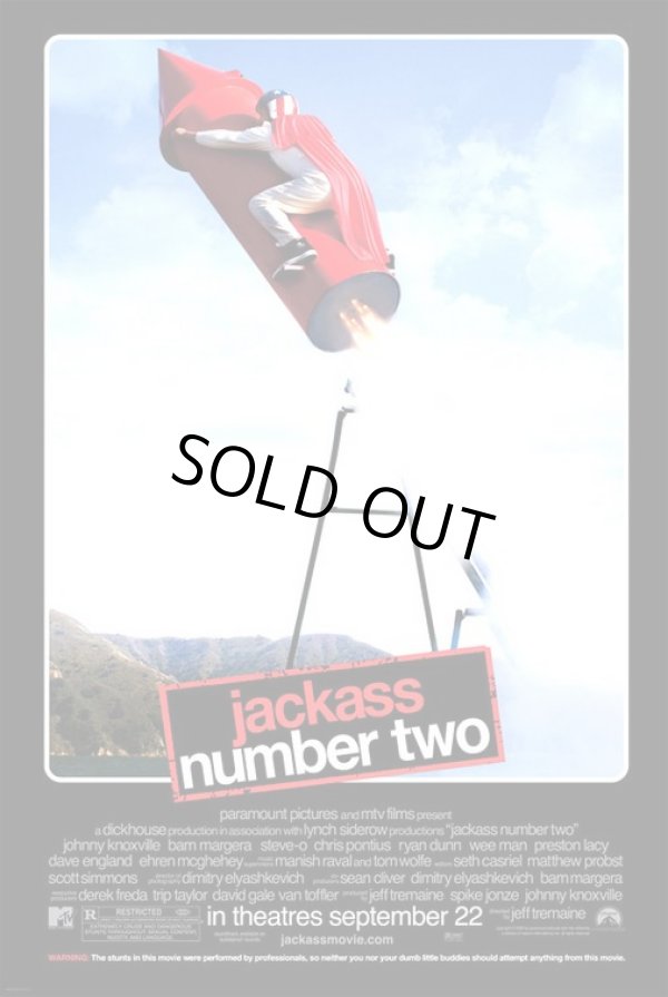 画像1: JACKASS NUMBER TWO　US版オリジナルポスター