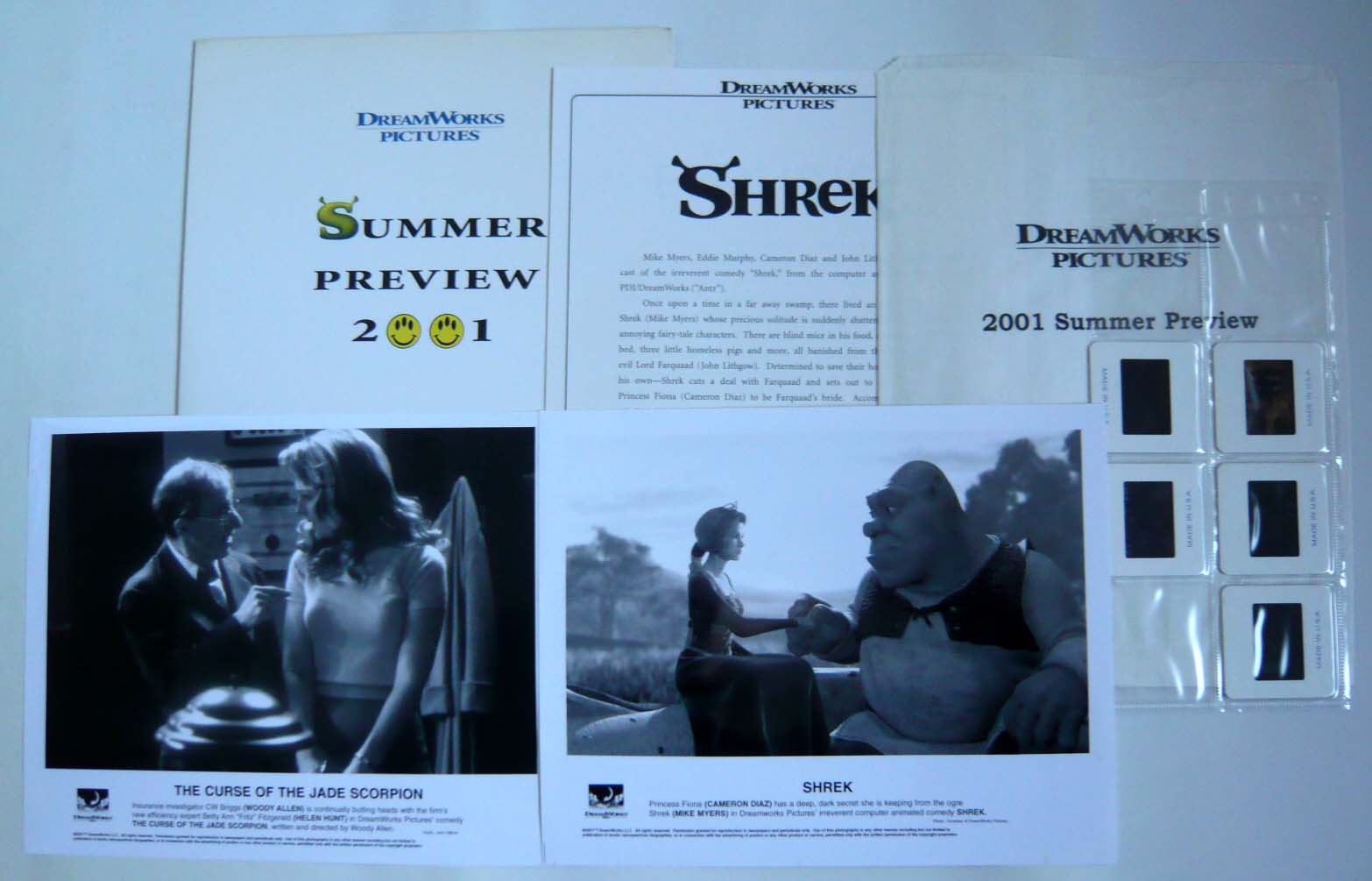 画像1: ドリームワークス2001サマーシーズンプレビュー　US版オリジナルプレスキット