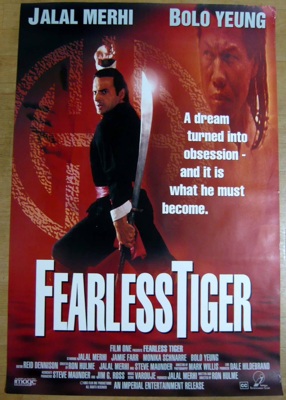画像1: FEARLESS TIGER　US版オリジナルポスター