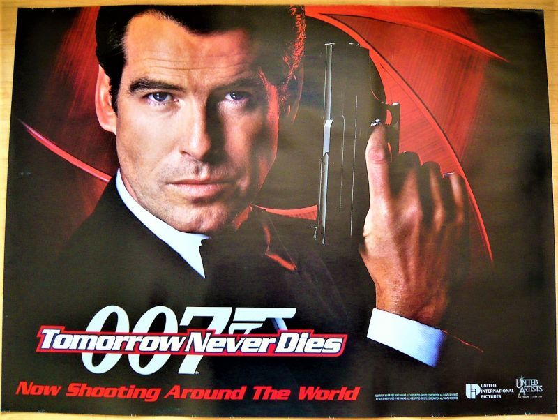 007/トゥモロー・ネバー・ダイ イギリス版オリジナルポスター - 映画