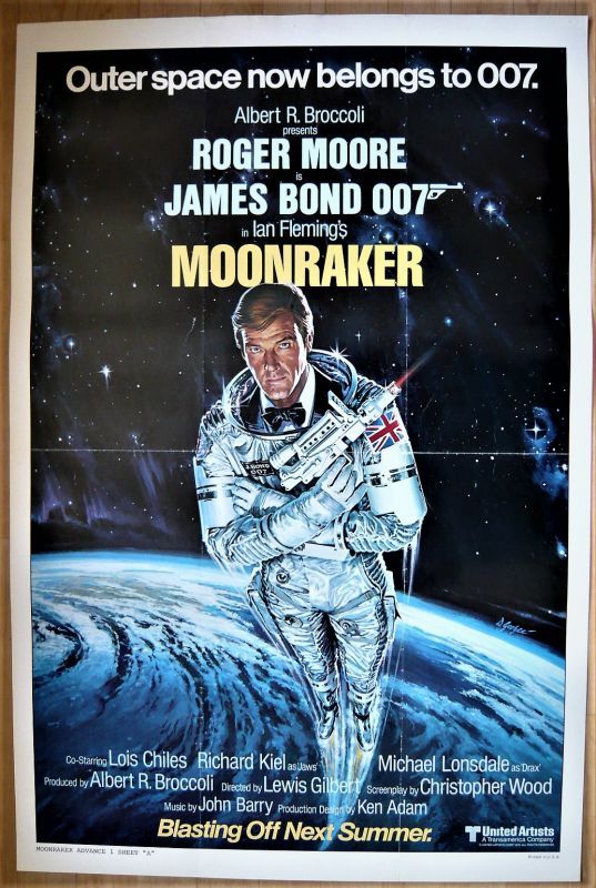 007/ムーンレイカー US版オリジナルポスター - 映画ポスター専門店 ...