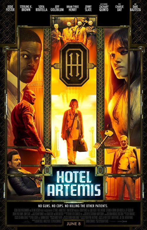 画像1: ホテル・アルテミス -犯罪者専門闇病院-　US版オリジナルポスター 