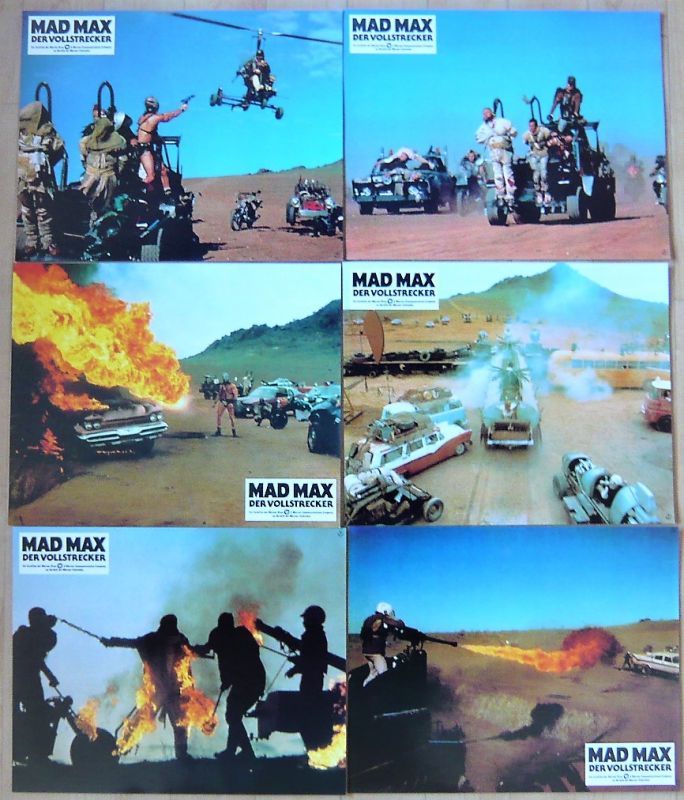 画像3: マッドマックス２　ドイツ版オリジナルロビーカード