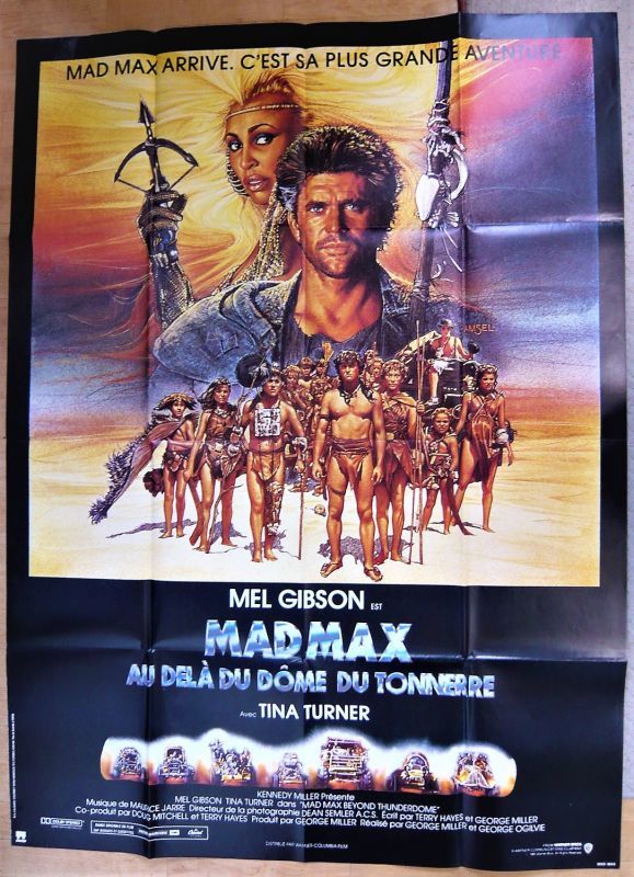 画像1: マッドマックス/サンダードーム　フランス版オリジナルポスター