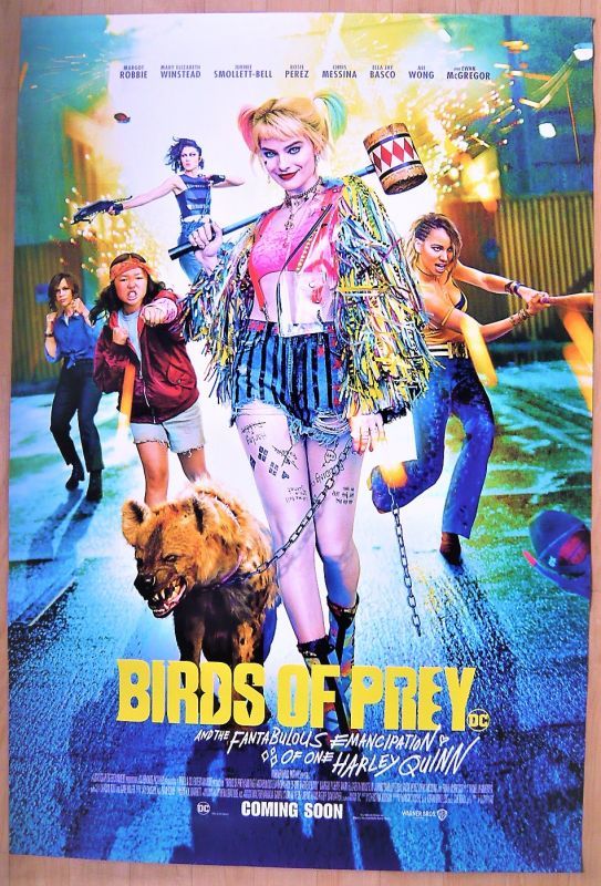 ハーレイ クインの華麗なる覚醒 Birds Of Prey Us版オリジナルポスター 映画ポスター専門店 Cinema King