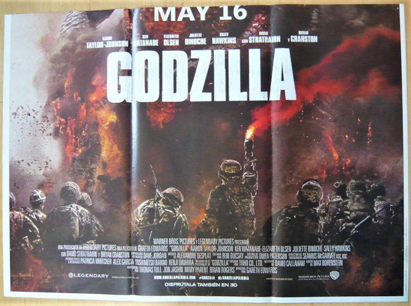 画像3: GODZILLA　ゴジラ　インド版オリジナル2シートポスター