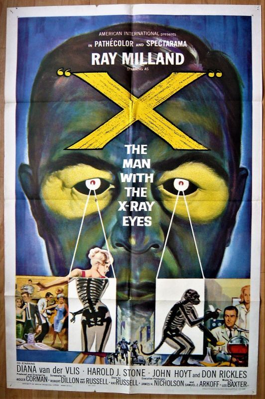 X線の眼を持つ男 US版オリジナルポスター - 映画ポスター専門店 CINEMA 