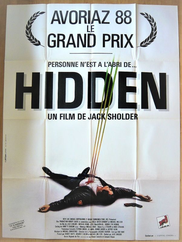 画像1: ヒドゥン　フランス版オリジナルポスター