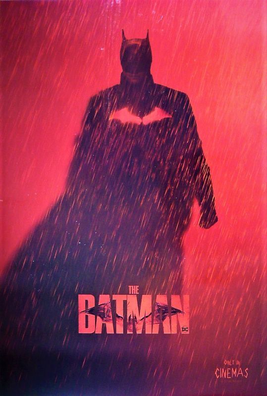 THE BATMAN-ザ・バットマン- US版オリジナルポスター AD2種セット