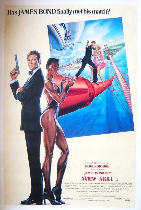 画像1:  007/美しき獲物たち　US版オリジナルポスター
