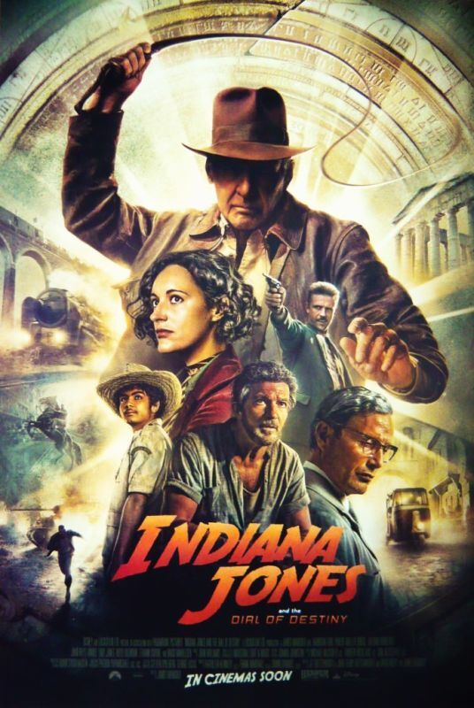 インディ・ジョーンズと運命のダイヤル US版オリジナルポスター - 映画