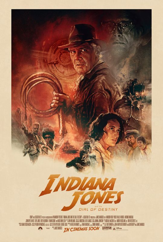 インディ・ジョーンズと運命のダイヤル US版オリジナルポスター - 映画 