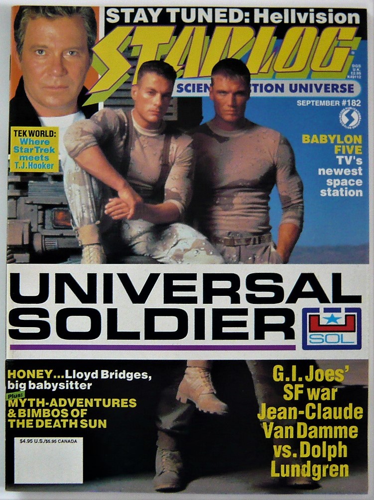 画像1: STARLOG SEP ＃182 ユニバーサルソルジャー　原子力潜水艦シービュー号　サンダーバード