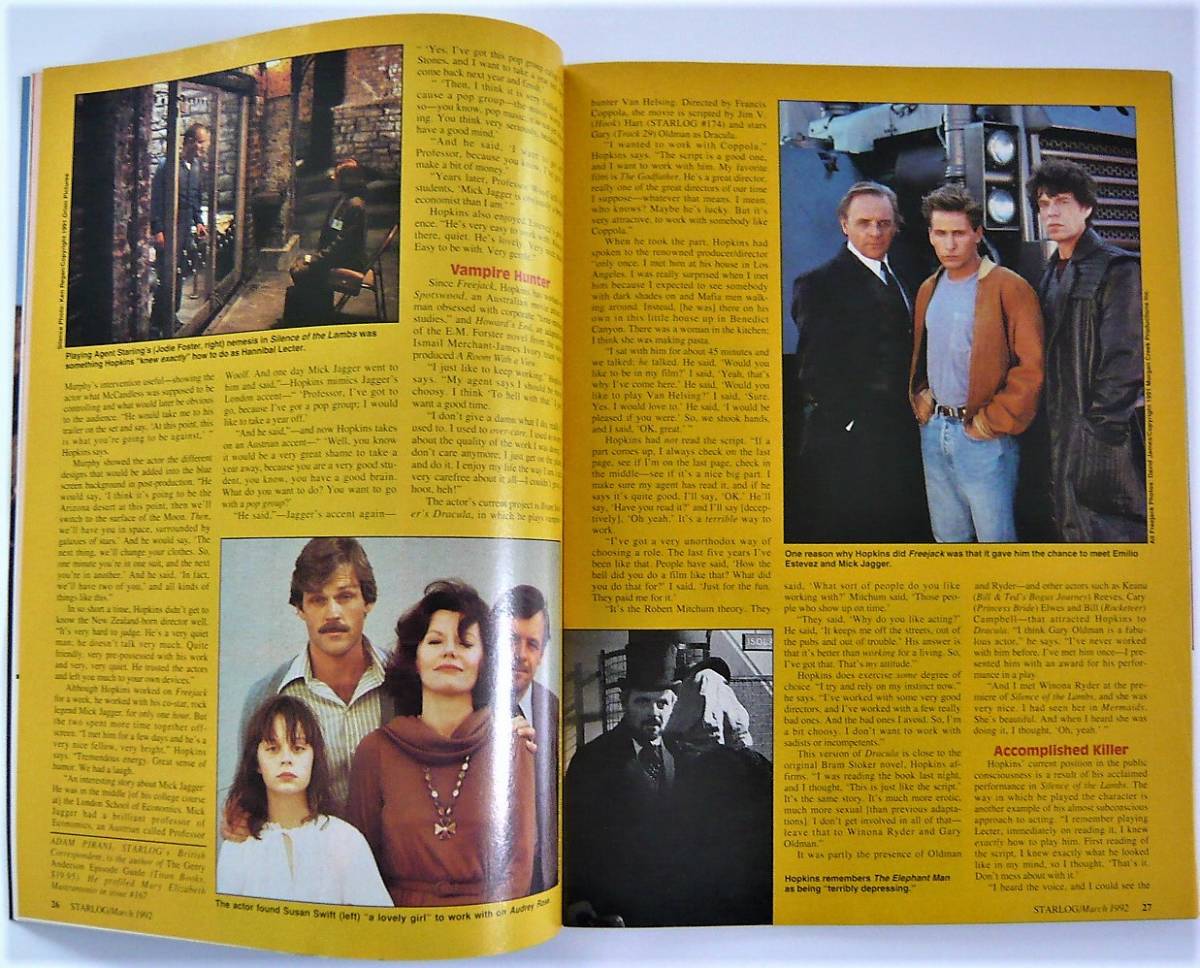 画像2: STARLOG MAR ＃176 フリージャック　スタートレック　禁断の惑星　エイリアン from L.A.