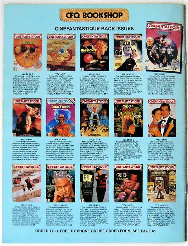 画像3: CINEFANTASTIQUE vol.24 Num5