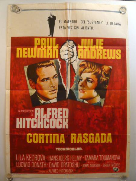 画像1: 引き裂かれたカーテン　スペイン版オリジナルポスター